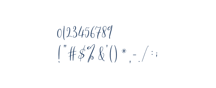 CherySantos-Regular Other Characters