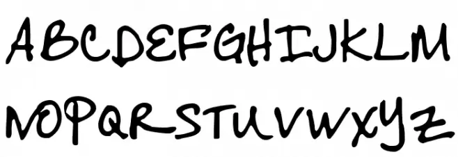 Cheryl YOFF Schriftart Groß
