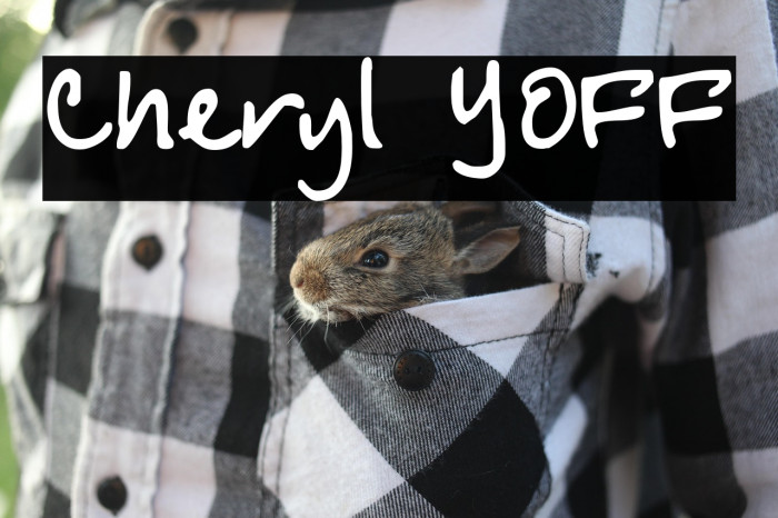 Cheryl YOFF Example 1