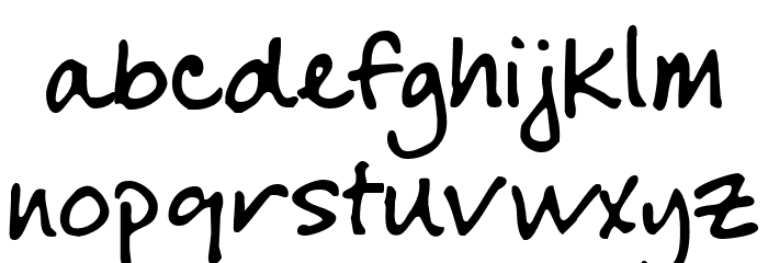 Cheryl YOFF Font LOWERCASE