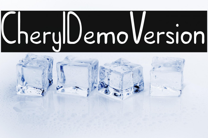 Cheryl_DemoVersion Example 1