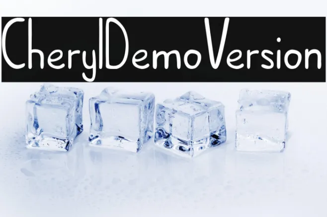 Cheryl_DemoVersion Example 1