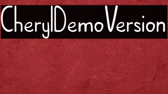 Cheryl_DemoVersion Example 3