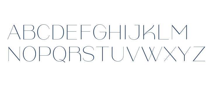 Chesalova Regular Uppercase