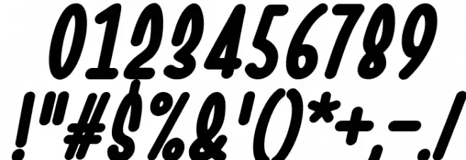 Chesan Bold Italic Font OTHER CHARS