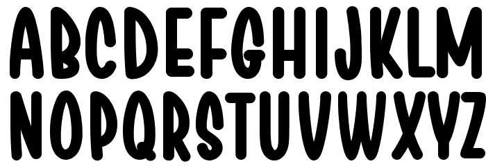 Chesan Bold Font LOWERCASE