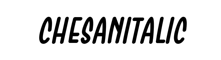 Chesan Italic Font