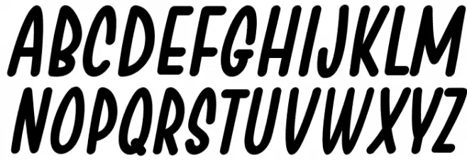 Chesan Italic Polices MAJUSCULES