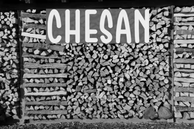 Chesan Font examples