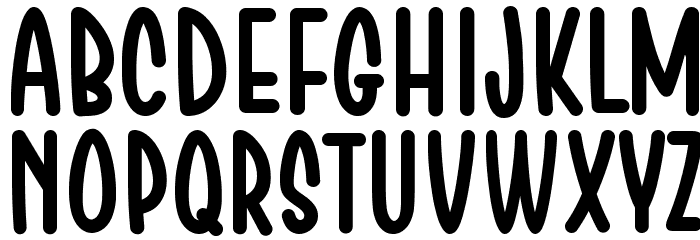 Chesan Font LOWERCASE