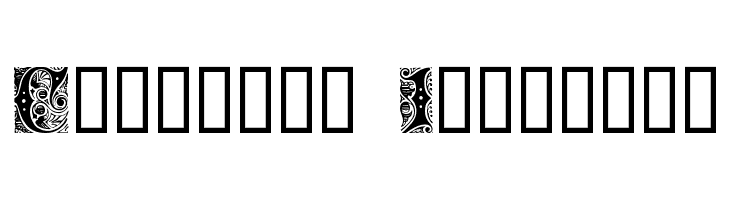 Cheshire Initials  Frei Schriftart Herunterladen