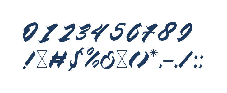 Chesnut Regular Other Characters