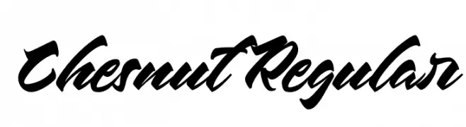 Chesnut Regular  Descarca Fonturi Gratis