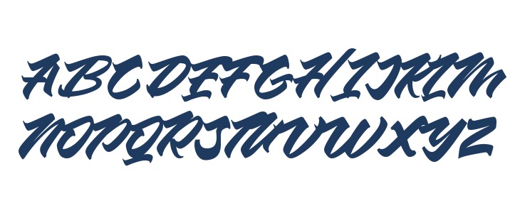 Chesnut Regular Uppercase