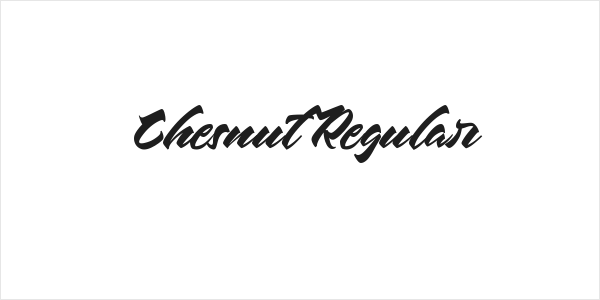 Chesnut Regular Logo