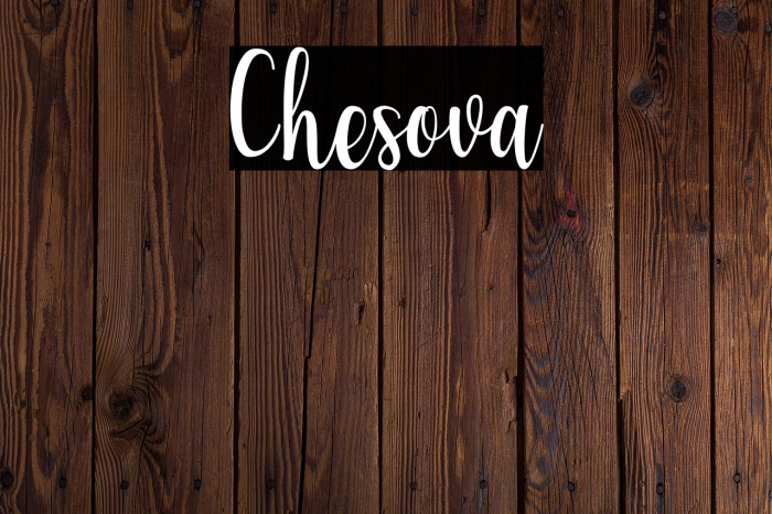 Chesova Example 2