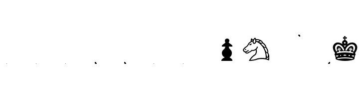 Chess-Condal Font