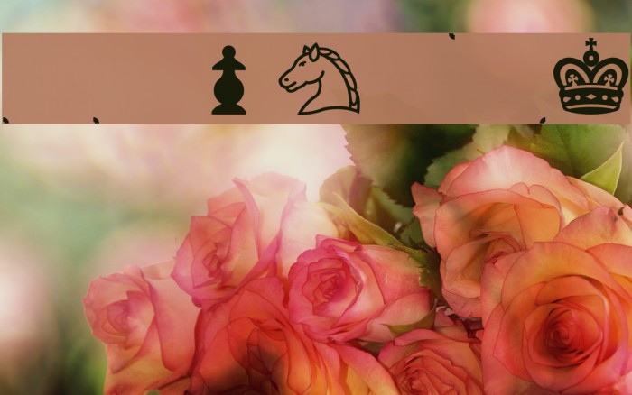 Chess-Condal Font examples