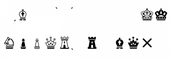 Chess-Magnetic 字体 小写