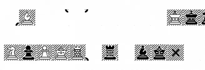 Chess-Maya 字体 大写