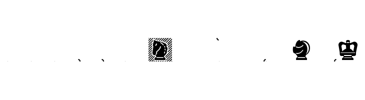 Chess-Mediaeval Font