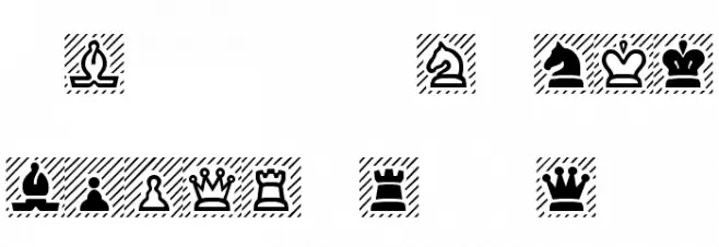 Chess Regular フォント 大文字