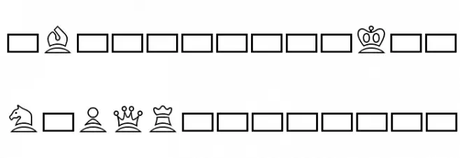 Chess خط أحرف كبيرة