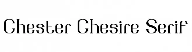 Chester Chesire Serif Descarca Fonturi Gratis