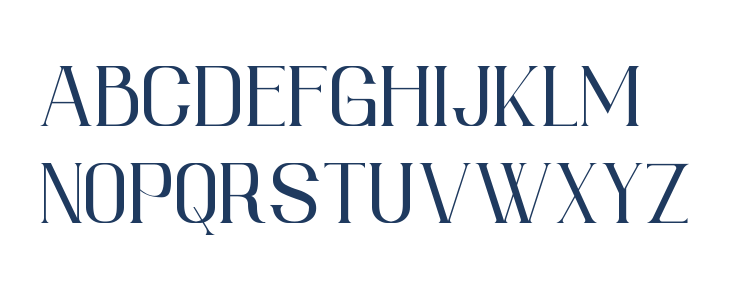 Chester Chesire Serif Uppercase