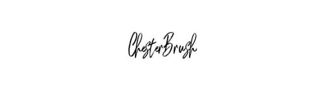 ChesterBrush  नि: शुल्क फ़ॉन्ट्स डाउनलोड
