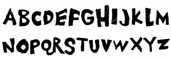 ChesterDrawers Шрифта ВЕРХНИЙ