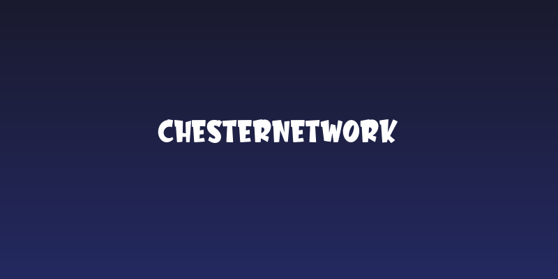 ChesterNetwork Social Header