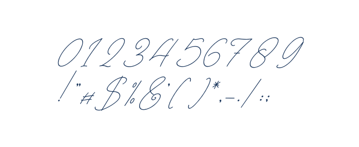 Chettalbury Italic Other Characters