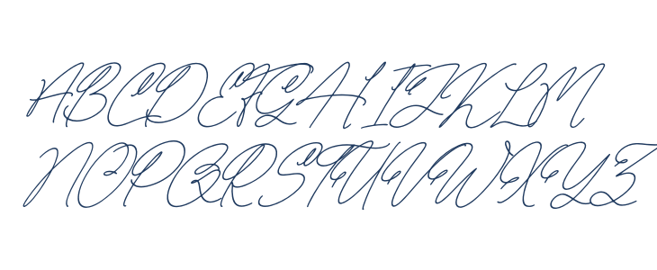 Chettalbury Italic Uppercase