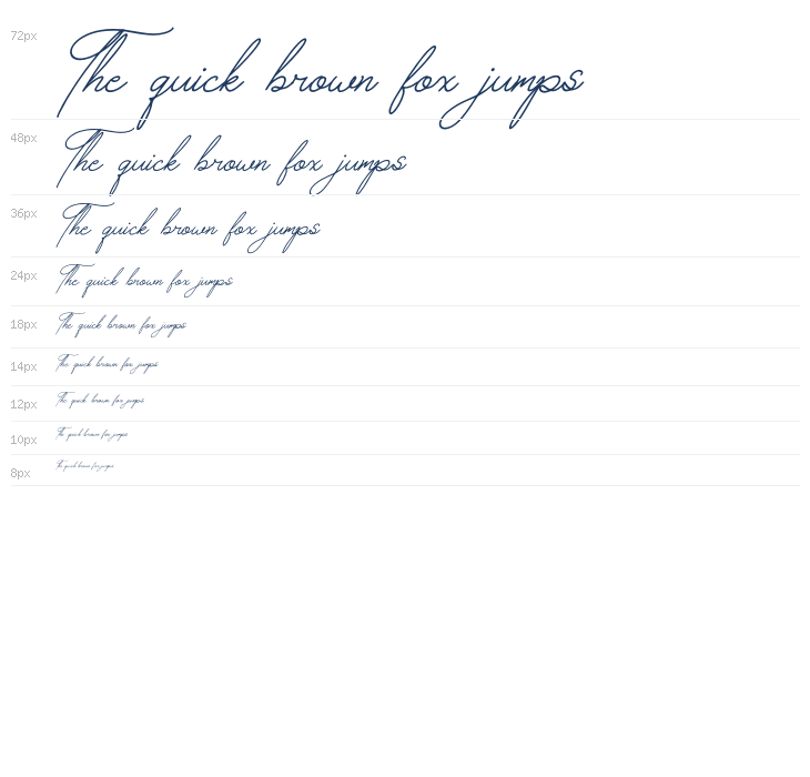 Chettalbury Italic Waterfall