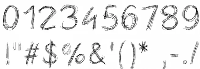 Cheveuxdange Font OTHER CHARS