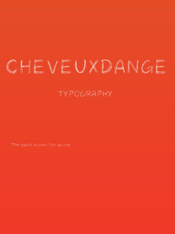 Cheveuxdange Poster