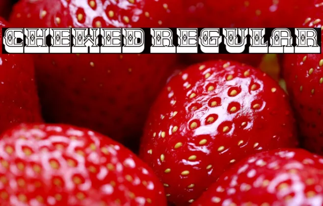 Chewed Regular Example 3