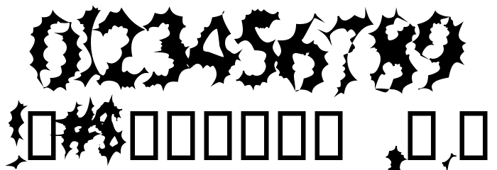Chewed Straw Font OTHER CHARS