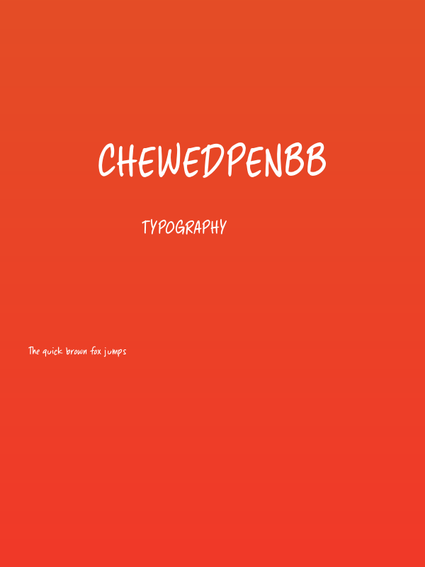 ChewedPenBB Poster