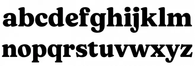 Chewie DEMO ExtraBold Polices MINUSCULES