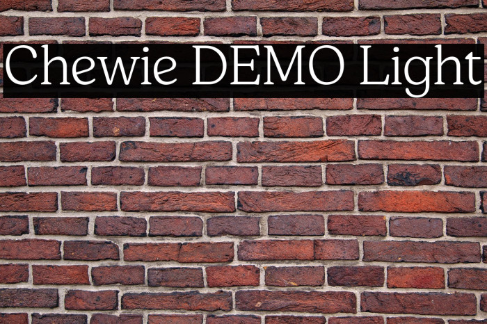 Chewie DEMO Light Example 3