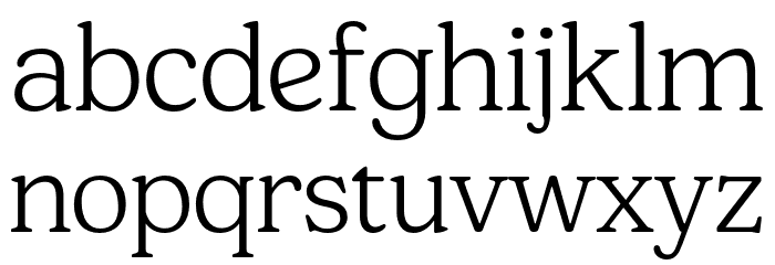 Chewie DEMO Light Font LOWERCASE