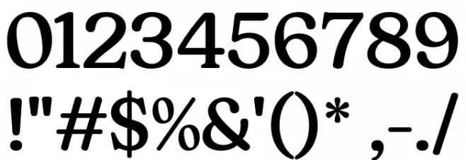 Chewie DEMO SemiBold Font OTHER CHARS