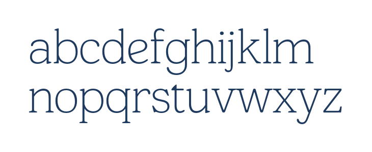 Chewie DEMO Thin Lowercase