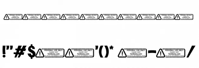 Chewies Font OTHER CHARS