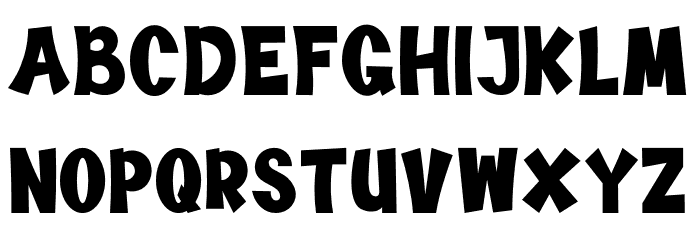 Chewies Font LOWERCASE