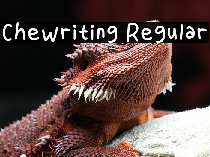 Chewriting Regular Example 2