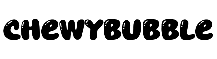 Chewy Bubble  Descarca Fonturi Gratis