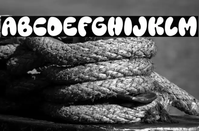 Chewy Noodles Schriftart examples